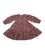 Garden Flowers Plum Marguerite Dress
