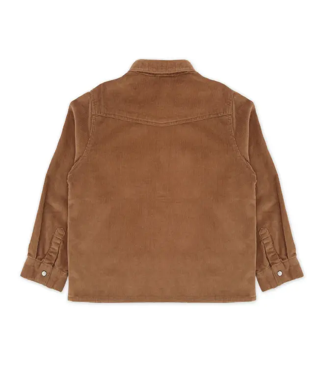 Boys Frontier Corduroy Shirt - Saddle