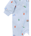 Blue Dragon Embroidered Fleece Growsuit