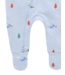 Blue Dragon Embroidered Fleece Growsuit