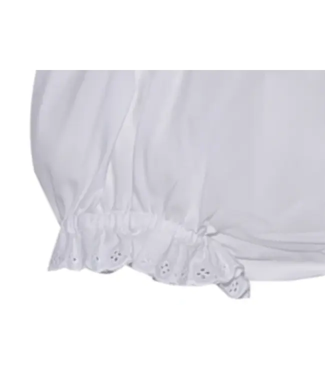Lily Girl White Diaper Cover