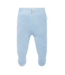 Blue Textured Legging