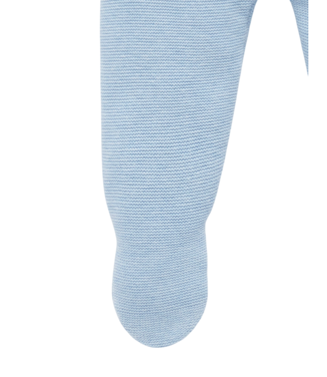 Blue Textured Legging