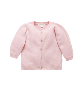 purebaby Pink Textured Cardigan