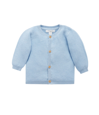 purebaby Blue Textured Cardigan