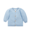 Blue Textured Cardigan