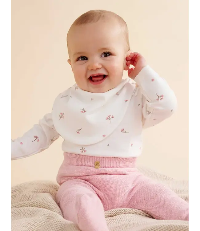 Pink Textured Legging