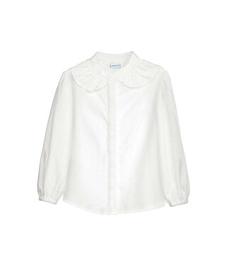Mayoral Cream Dressy Blouse