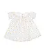 Pretty Pumpkin Trellis - Jane Puff Sleeve Bishop Dress and Bloomer