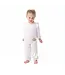 Football Dot and Stripe - Ruffle Sleeve Snap Romper