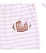 Football Dot and Stripe - Ruffle Sleeve Snap Romper