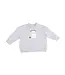 Ghosts Gray - Drop Sleeve Sweatshirt