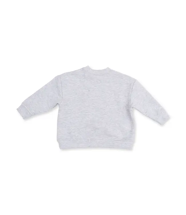 Ghosts Gray - Drop Sleeve Sweatshirt