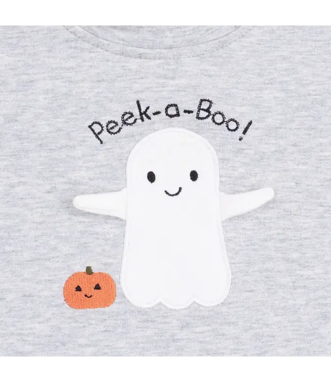 Ghosts Gray - Drop Sleeve Sweatshirt