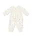 Pretty Pumpkin Trellis - Smocked Long Sleeve Romper