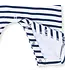 Football Navy - Long Sleeve Snap Shoulder Romper
