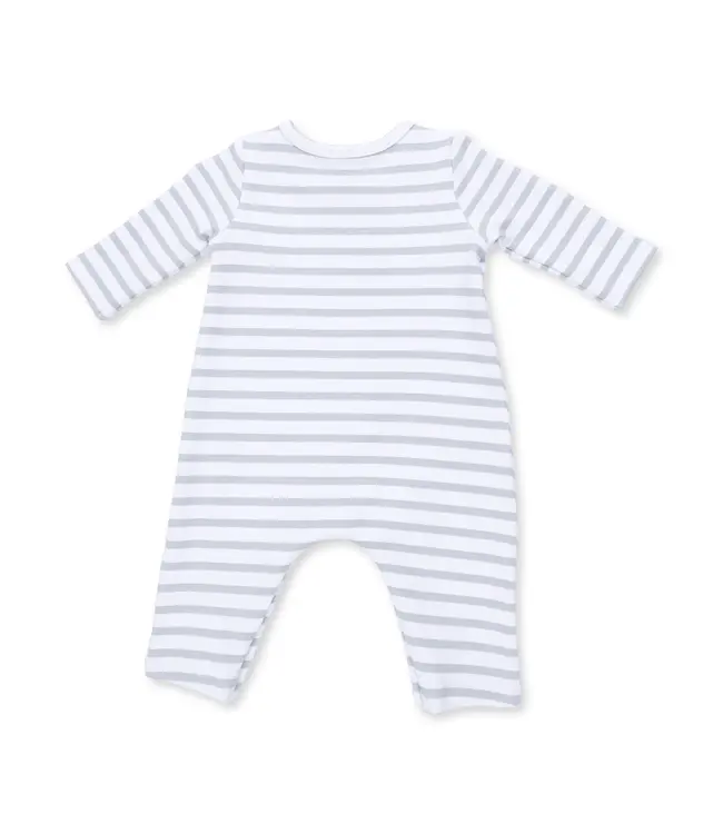 Mama Mallard - Long Sleeve Snap Shoulder Romper