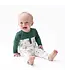 Pointer Pups and Duck Buddies - Romper with Contrast Sleeves