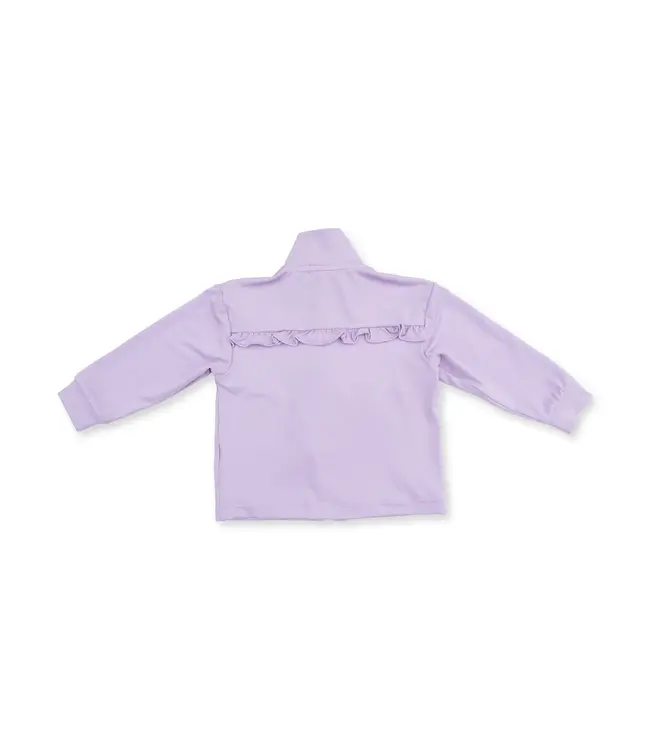 Tiny Tumblers Activewear Lilac - Mock Neck Active Jacket