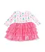 Bow Trellis Tree - Twirly Long Sleeve Tutu Dress and Cartwheel Short