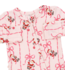 Bows & Santa - 2 Way Ruffle Back Zipper Footie