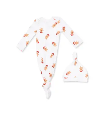 Angel Dear Simple Gingerbread - Knotted Gown and Knotted Hat Set