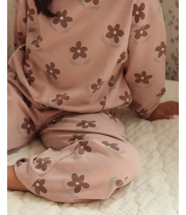 Rosewood Daisy Track Pant