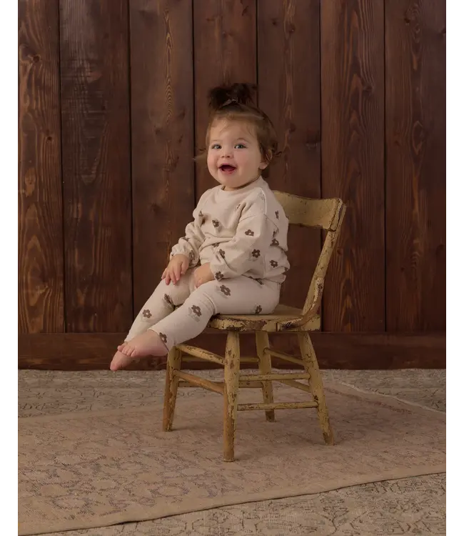 Petal Daisy Spongey Knit Set