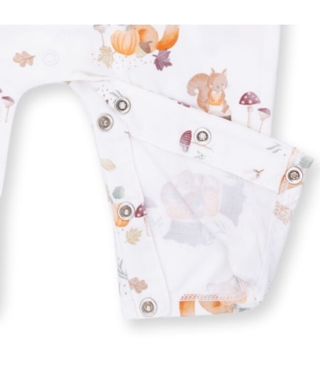 Angel Dear Woodland Animals with Pumpkins - Uni Romper