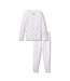 Petite Plume Girls Pima Snug Fit Blushing Bows Pajama Set