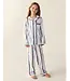 Petite Plume Kid's Parlor Stripe Twill Pajama Set