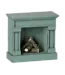 Maileg Fireplace, Mouse - Blue