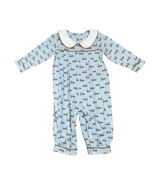 Whimsy Bay Duck Days Collared Romper