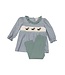 Whimsy Bay Beagle Smocked Ruffle Pant Set