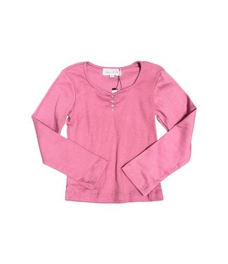 Joyous & Free Dark Rose Kai Top