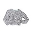 Winter Safari Lantern Sleeve Smocked Top