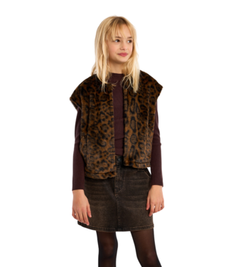 Molly Bracken Chocolate Sleeveless Jacket