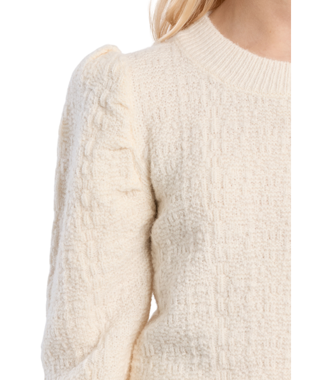 Off White Knitted Sweater