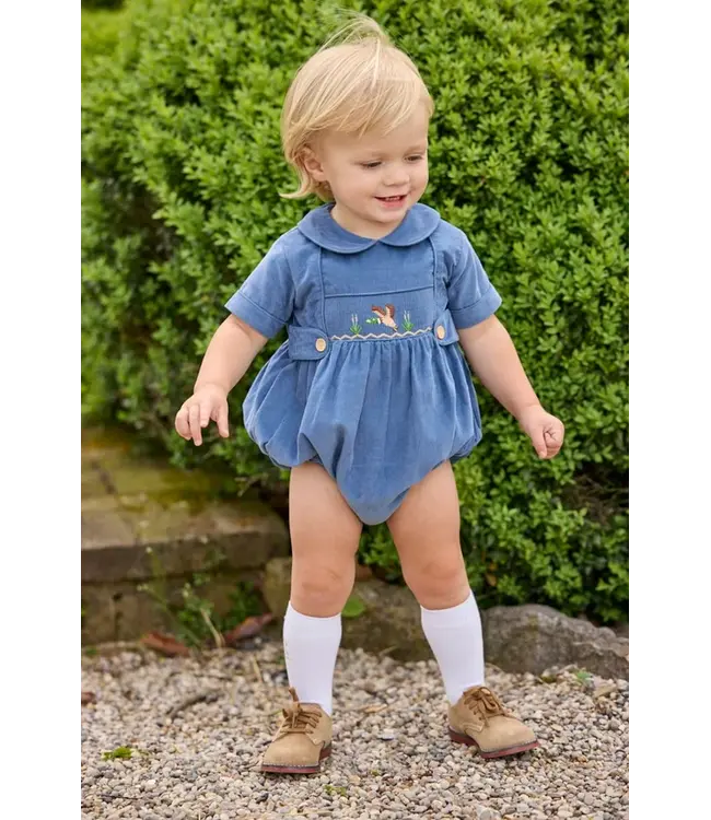 Flying Mallard Smocked Daniel Bubble