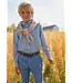 Gray Blue Gingham Button Down Shirt