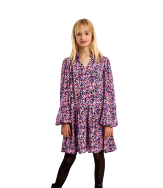 Molly Bracken Pink Floral Blanca Dress