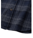 Dark Navy Plaid Flannel Shirt