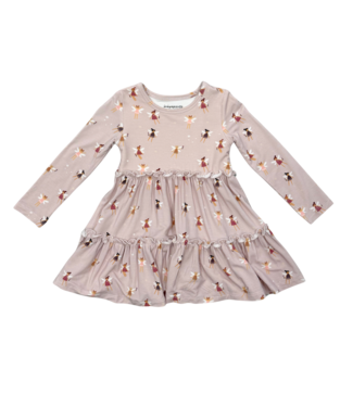 babysprouts Fairies L/S Double Tiered Dress