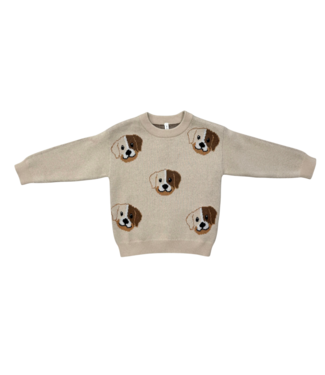babysprouts Puppies Knit Sweater