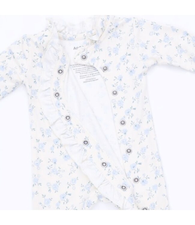 Rose Briar - Kimono Ruffle Snap Footie
