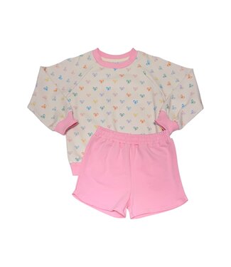Multi Bows Sweatshirt Set