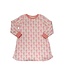 Peach Bows Sweatshirt Dress