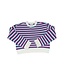 Design History Winter White Stripe Sweater