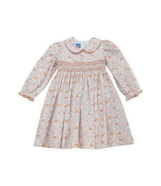 Anavini Chloe L/S Liberty Pumpkin Float Dress