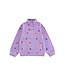calonie Purple Heart Embroidered Pull Over Fleece